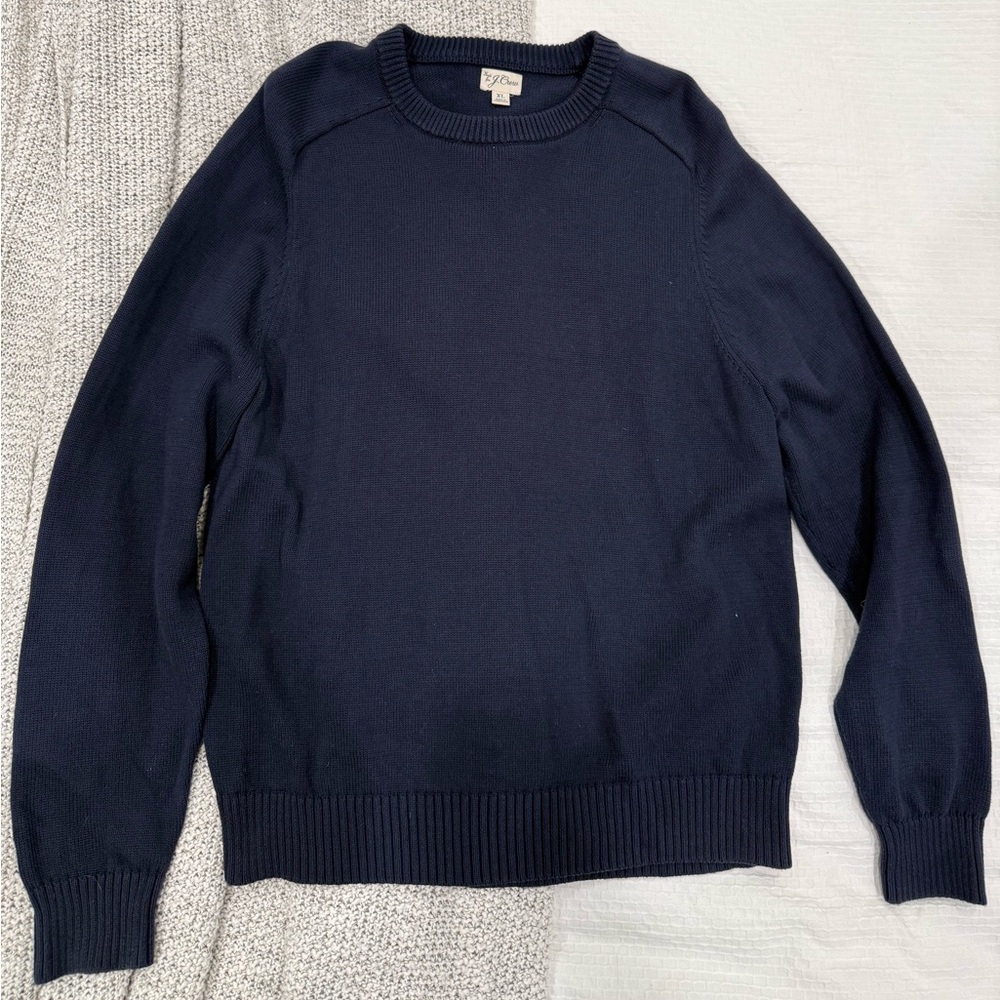 J. Crew Heritage Cotton Crewneck Sweater